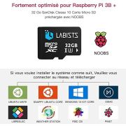 Raspberry Pi 3 Labists Modèle B+ avec 32 Go