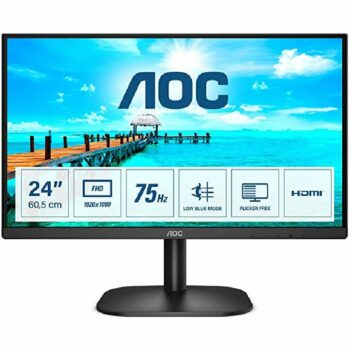 Ecran PC - AOC 24B2XHM2 - 24 pouces FHD 4 ms - VGA / HDMI 1.4