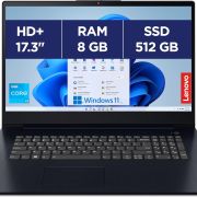 Ordinateur Portable 17.3 pouces LENOVO i3, 8Go, SSD 512Go