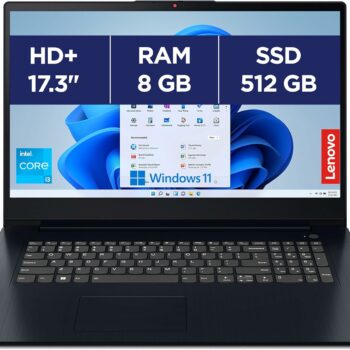 Ordinateur Portable 17.3 pouces LENOVO i3, 8Go, SSD 512Go